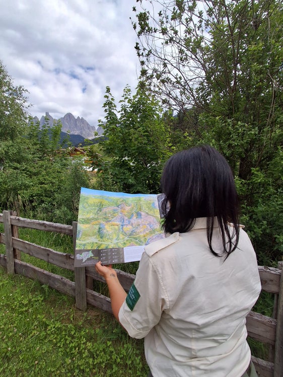 Die neu gestalteten Flyer der Naturparks sind kostenlos in den Naturparkhäusern und bei Tourismusvereinen erhältlich. (Foto: Landesamt für Natur/Marlene Pfeifer)