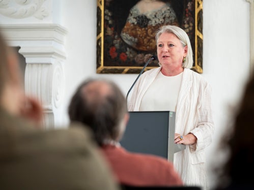 Voraussichtlich im November wird der Archivbestand vom Landesarchiv übernommen, informierte Landeskonservatorin Karin Dalla Torre. (Foto: LPA/Fabio Brucculeri)