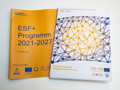 Dopo quasi due anni di consultazioni con il partenariato e di negoziati con la Commissione europea, il 20 luglio 2022 la CE ha approvato il Programma FSE+ della Provincia di Bolzano (Foto: ASP/F. Brucculeri)