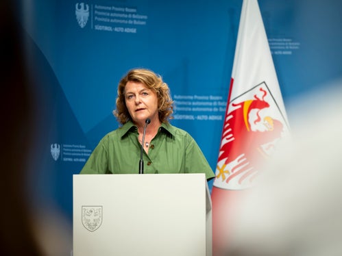 Wir wollen Familien auch im Sommer bei der Vereinbarkeit unterstützen, hielt Familienlandesrätin Rosmarie Pamer fest. (Foto: LPA/Fabio Brucculeri)