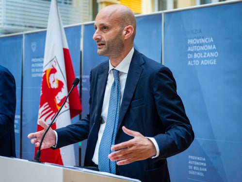 L'amministratore delegato di RFI, Gianpiero Strisciuglio: La proficua collaborazione con la Provincia e gli enti locali consente di pianificare e mettere in campo i grandi investimenti previsti sul territorio. (Foto: ASP/Fabio Brucculeri)