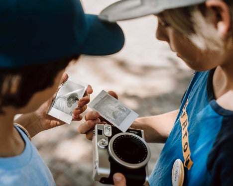 Klick dich kreativ hieß es diese Woche im Fotografie-Workshop der Sommerakademie. (Foto: Maria Gapp)