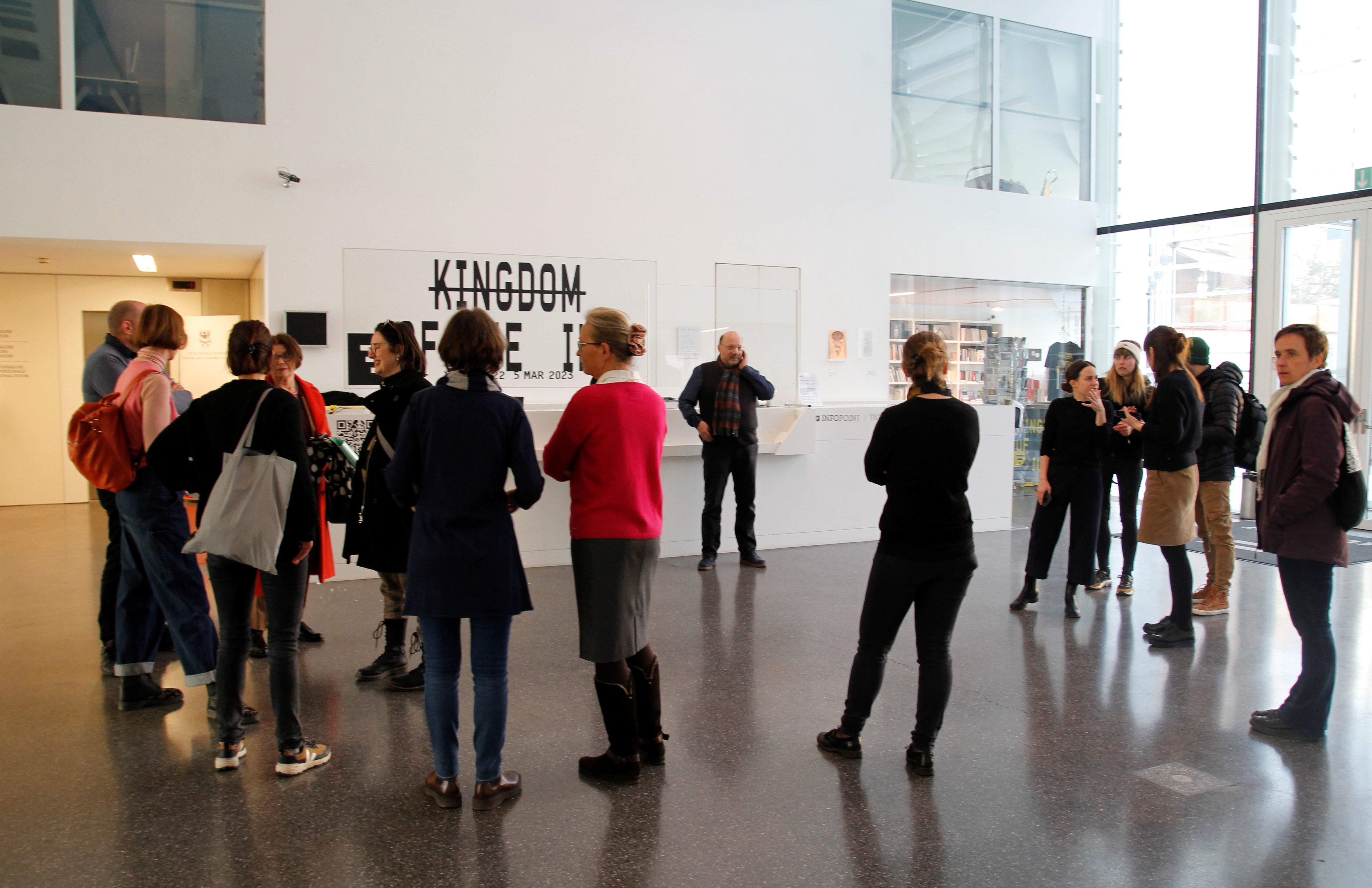 La presentazione odierna al Museion di Bolzano, che fa già parte del network Kunst.Forscher! (Foto: ASP/Verena Hilber)