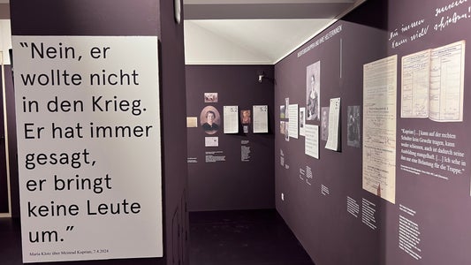 Blick in die Deserteurs-Ausstellung im Turmmuseum Oetz. (Foto: Ötztaler Museen)