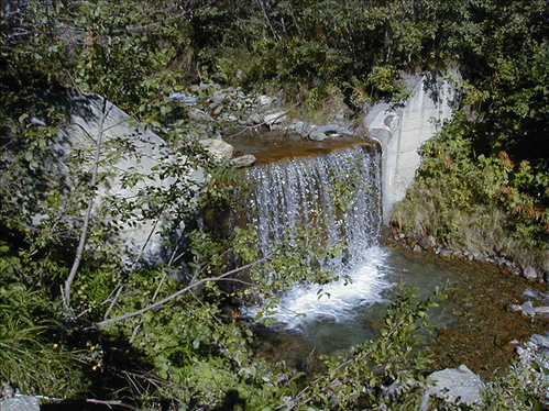 Der Kaserbach bei Lüsen, ein Zubringer des Lasankenbachs (Foto: LPA/Agentur für Bevölkerungsschutz)
