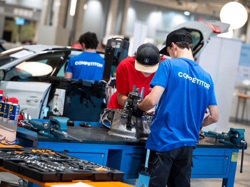 Nell'ambito della fiera Futurum si svolgeranno i campionati provinciali WorldSkills Alto Adige Italia 2025. (Foto: USP/Fabio Brucculeri)