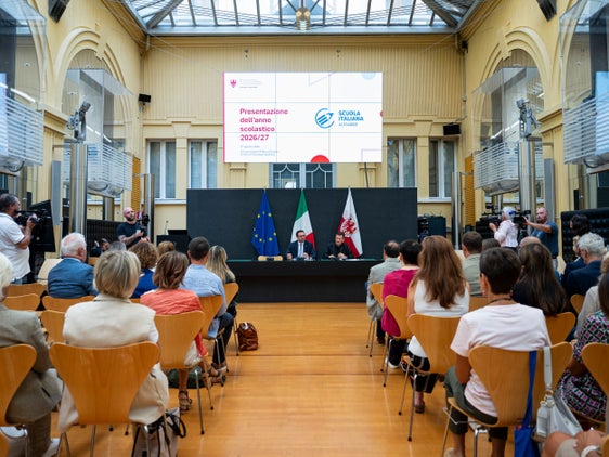 La Direzione Istruzione e Formazione italiana ha presentato le principali novità dell'anno scolastico 2026/27. Sono 22.080 le studentesse e gli studenti iscritti alle scuole in lingua italiana dell'Alto Adige, dalla scuola dell'infanzia alla formazione professionale. (Foto: USP/Fabio Brucculeri)