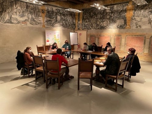 Un momento di condivisione durante la Giornata dei Musei dell'Euregio a Bolzano. (Foto: ASP)