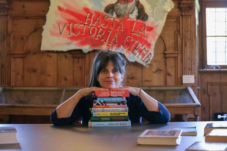 “Magdalena, ma dai”: la regista Michaela Senn al Museo Civico e Museo Multscher di Vipiteno (Foto: OEW/Chiara Cortellini)