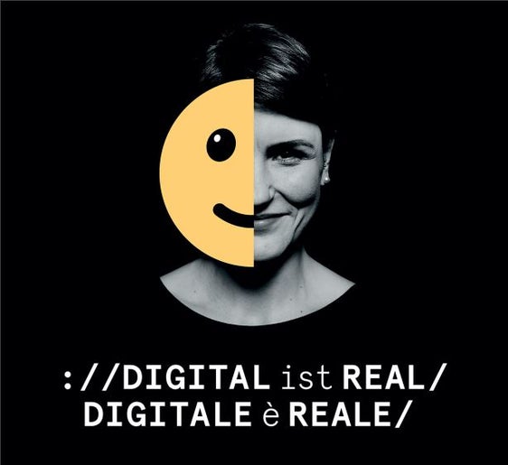 Bewusstsein schaffen für den gegenseitigen Respekt in digitalen Medien: Dazu ruft das Land Südtirol&nbsp;mit der Kampagne "Digital ist real" seit dem Frühjahr 2022 auf. (Foto: LPA)  