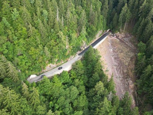 Die Landesstraße nach Hafling ist wieder befahrbar. (Foto: LPA/g.news)