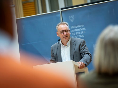 Matthias Oberbacher, dell’Osservatorio per l’integrazione (Foto: ASP/F. Brucculeri)