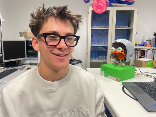 Noah Perli ha contribuito attivamente allo sviluppo del software (Foto: USP/GNews)