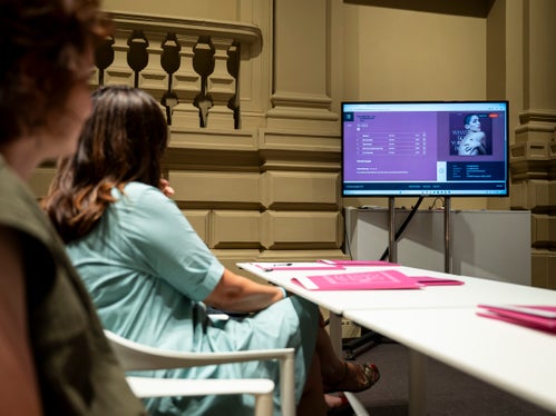 Mit Hörbeispielen wurde heute das Südtiroler Musikarchiv vorgestellt. (Foto: LPA/Fabio Brucculeri)