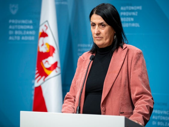 Irene Pechlaner wurde heute (30. November) von der Landesregierung zur kommissarischen Verwalterin des Südtiroler Sanitätsbetriebes ernannt. Foto: LPA/Fabio Brucculeri