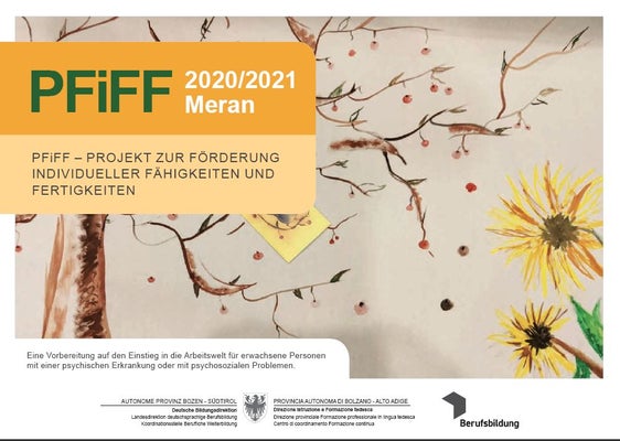 Zwölf junge Erwachsene haben 2020/21 am PFiFF-Lehrgang in Meran teilgenommen, der gestern (28. Oktober) mit einer Feier abgeschlossen wurde.