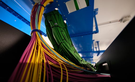 Il nuovo Data Center a Brunico (Foto: ASP/Oliver Oppitz)