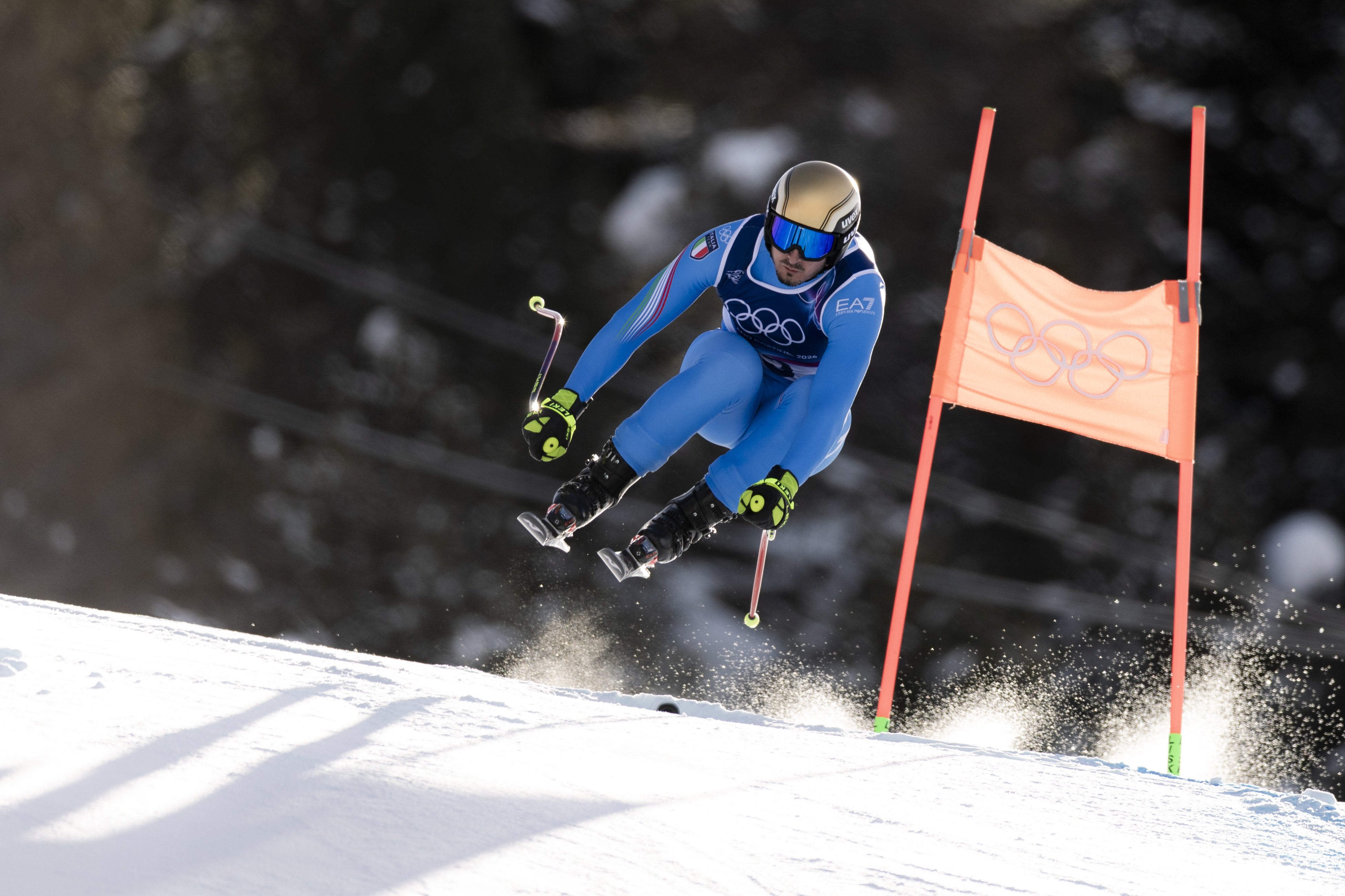 Dominik Paris hat auf seiner Stelvio in Bormio seine erste Medaille bei Olympischen Spielen errungen. Südtirol freut sich mit ihm und gratuliert. (Foto: Pentaphoto. Das Foto darf nur im Zusammenhang mit dieser Pressemitteilung verwendet werden.)