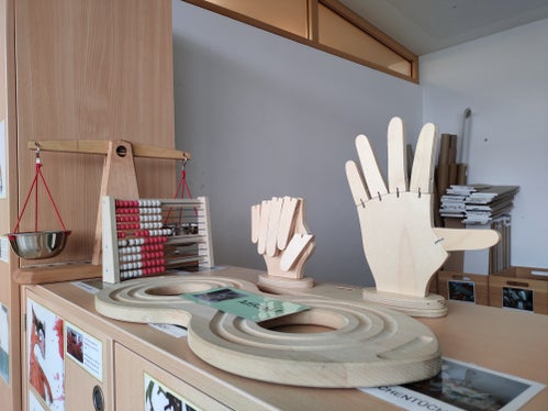 Una delle creative zone didattiche all'interno della scuola dell'infanzia. (Foto: USP/Direzione provinciale scuole ladine)