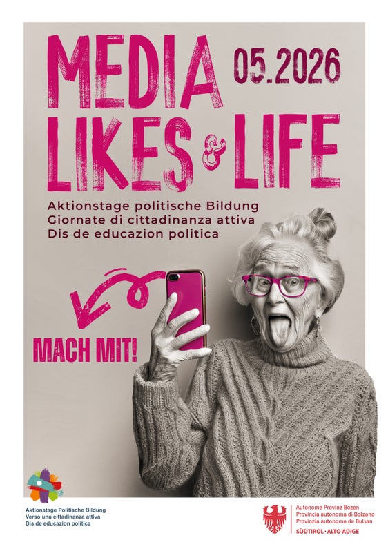 Wer Aktionen im Rahmen der Aktionstage Politische Bildung 2026 organisieren möchte, sollte dies beim Amt für Weiterbildung und Sprachen melden. (Grafik: Amt für Weiterbildung und Sprachen)