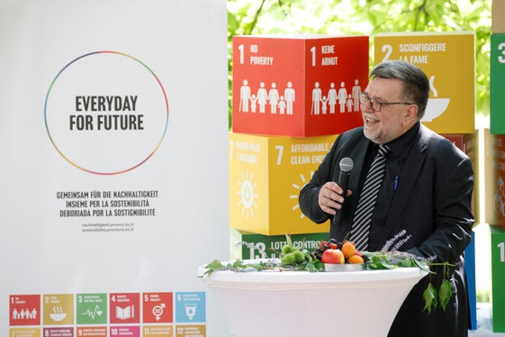 Prof. Tappeiner: Wir haben den bedeutendsten Strukturwandel der letzten 100 Jahre vor uns. (Foto: LPA/Tiberio Sorvillo)