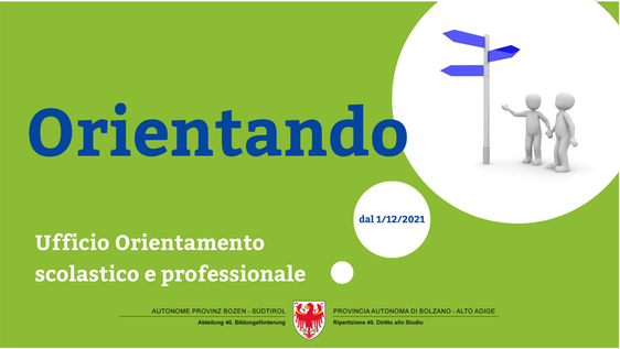 Dal 1° dicembre gli alunni della terza media potranno avvalersi dell’iniziativa online “Orientando” per un’utile consulenza in merito alla scelta del loro futuro percorso scolastico e formativo (Foto: ASP/Orientamento scolastico)