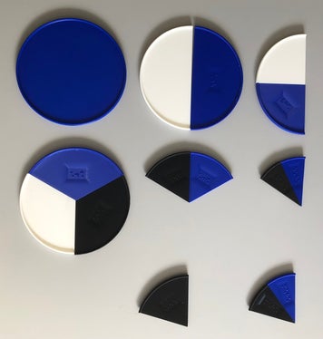 Bruchrechenkreise (Foto: LPA/Deutsche Bildungsdirektion)