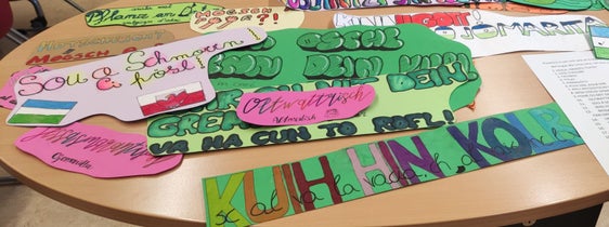 Modi di dire nelle diverse lingue e dialetti, attività ideata da Carolina Irsara (scuola secondaria di primo grado La Villa) (Foto: USP/Servizio per l’inclusione dell’Intendenza scolastica ladina)