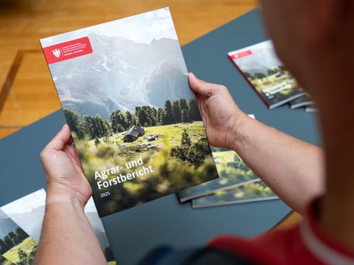 La Relazione agraria e forestale funge da analisi completa della situazione attuale e da strumento di pianificazione strategica. (Foto: USP/Fabio Brucculeri)
