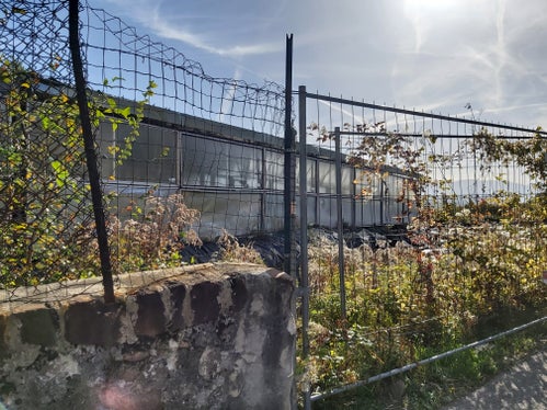 Nella foto il cantiere dove in futuro sorgerà il museo nel quale sarà sviluppato un percorso archeologico con passerelle che attraversano l'intero ambito espositivo (Foto: ASP/Ulrike Huber)