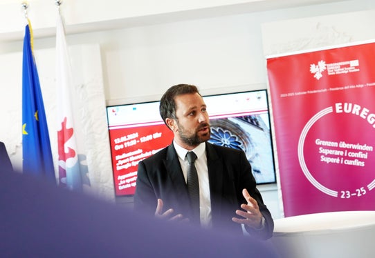 Georg Dornauer, vicepresidente del Tirolo con delega allo Sport (Foto: Land Tirol/Brandhuber)