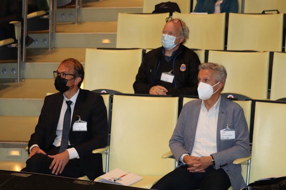 Da sinistra: Klaus Unterweger, Fabio De Polo, Willigis Gallmetzer (Foto: ASP/Maja Clara)