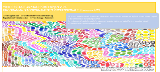Resilienza, comunicazione e cura. Pubblicato il programma di aggiornamento primavera 2024 rivolto alle professioni sociali (Foto: ASP/Ripartizione Politiche sociali)