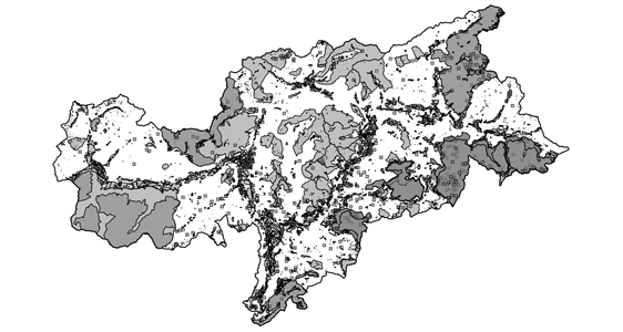 I dati sulle Aree protette possono ora essere visualizzati e confrontati tra vari Paesi.  (Foto: Ufficio Pianificazione territoriale e cartografia)