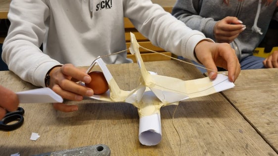 Clever gebaut!: Das Bild entstand bei der Einführung des Projektes. (Foto: LPA/Christian Blaas)