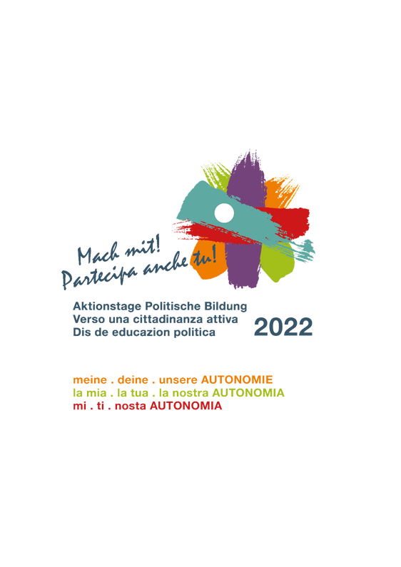 Das Landesamt für Weiterbildung ruft zur Beteiligung an den Aktionstagen Politische Bildung 2022 auf, bei denen das Thema Autonomie im Mittelpunkt steht. 
