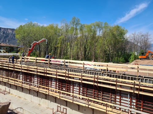 Wasserrückhaltebauwerk im Aldeinerbach (Foto: LPA/Agentur für Bevölkerungsschutz)