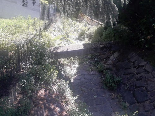 Nel rio di Aslago, nel comune di Bolzano, l'Ufficio Sistemazione bacini montani sta costruendo una briglia di trattenuta e sta adeguando la sezione di deflusso della cunetta. (Foto: USP/Ufficio provinciale Sistemazione bacini montani Sud dell'Agenzia per la Protezione civile)