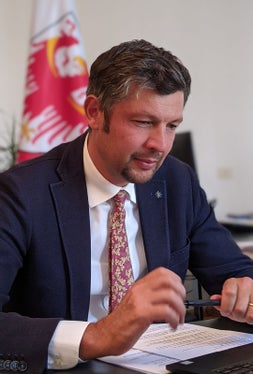 L'assessore provinciale Daniel Alfreider (Foto: ASP)