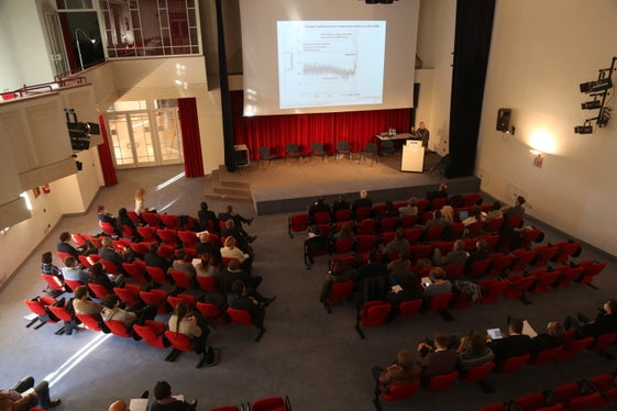 Oltre 60 i presenti alla Giornata del Clima a Merano. (Foto: ASP/Comunità comprensoriale Burgraviato)