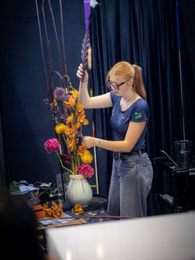 WorldSkills 2026: Floristin Franziska Gschnitzer (Foto: LPA/Fachschule Laimburg)