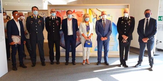 Al Centro Trevi-Trevilab, dal 26 luglio al 6 agosto saranno esposte le tavole originali dell’ultimo Calendario Storico dell’Arma dei Carabinieri realizzate da Francesco Clemente (Foto: ASP/Lidia Tecchiati)