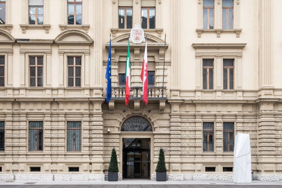 Im Palais Widmann wird am Donnerstag, den 30. Oktober, eine Pressekonferenz zum begünstigten Darlehen stattfinden. (Foto: LPA)