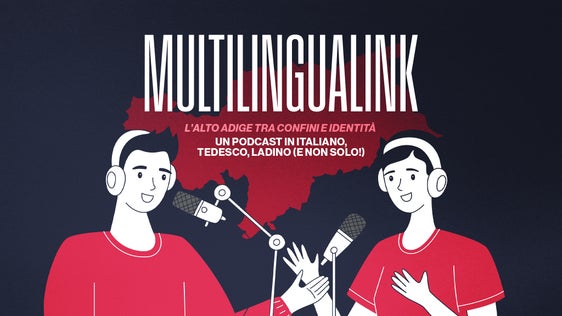 Südtirol te trëi podcast per ladin, tudësch y talian (Logo: Multilingualink)