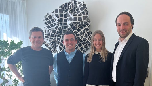 Antrittsbesuch der neuen Bauernjugend-Landesleitung: Landesrat Achammer (r.) und Amtsdirektor Pamer (l.) haben sich mit Landesleiterin Knottner und Landesobmann Peer über die Herausforderungen in der Jugendarbeit ausgetauscht. (Foto: LPA/René Ploner)