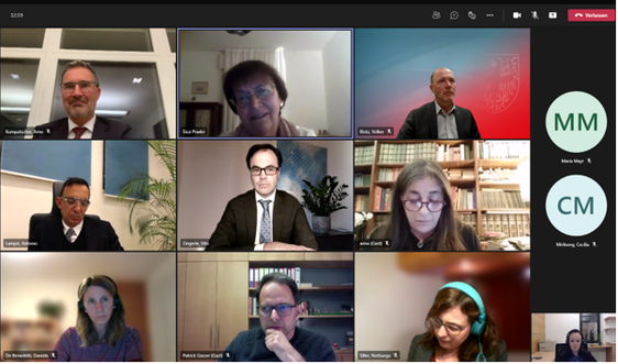 Der Museumsbeirat ist gestern Abend in Videokonferenz zusammengetroffen. (Foto: LPA/Amt für Museen und museale Forschung))