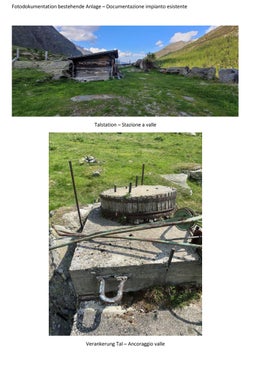 L'iniziativa mira a rinnovare le attuali teleferiche, ormai obsolete e non più conformi agli standard moderni. Qui l'impianto a supporto del Rifugio Petrarca. (Foto: ASP/Dipartimento Opere pubbliche)