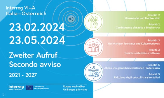 Der öffentliche Aufruf zur Einreichung von Projektvorschlägen wurde veröffentlicht und läuft bis 23. Mai. (Foto: LPA/Abteilung Europa)