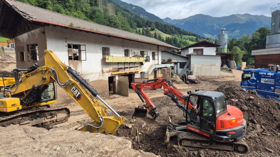 Altre immagini dopo le frane sul Rio della Clava. (Foto: USP/Ufficio Sistemazione bacini montani ovest)