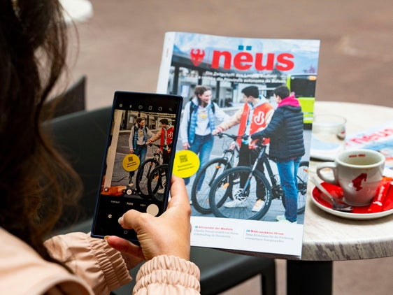 Nëus, der Name der neuen Zeitschrift des Landes Südtirol, steht für "wir". Die erste Ausgabe erscheint in diesen Tagen. (Foto: LPA/Fabio Brucculeri) 